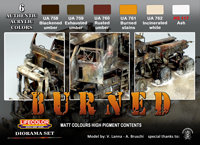LC-CS29 - LifeColor Burned set (22ml x 6)