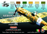 LC-CS19 - LifeColor WWII Italian Royal Air Force Set 1 (22ml x 6)