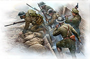 Masterbox 1:35 - British Infantry, Before the attack, WWI era