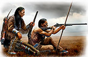 Masterbox 1:35 - Indian Wars Series, Remote Shot