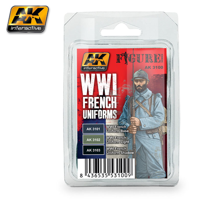 AK WWI French Uniforms