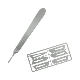 Modelcraft Precision Saw Set (0.24mm) with Scalpel Handle