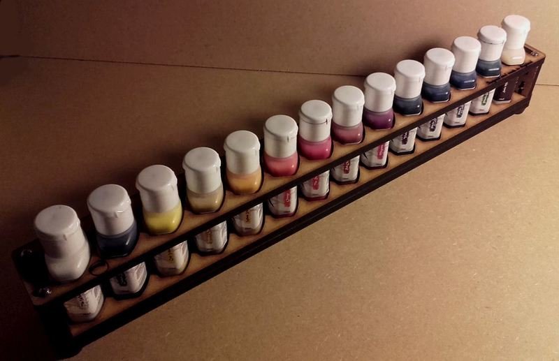 Small Long Kimera Paint Rack