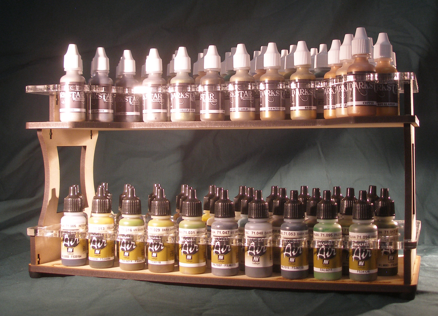 Large 2-Tier Rectangular Rack