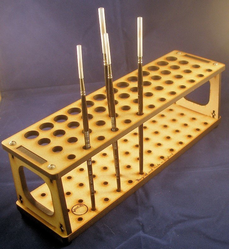 Rectangular Brush Rack