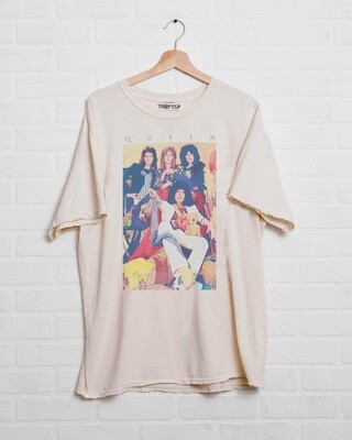 QUEEN LOUNGE TEE - OFF WHITE