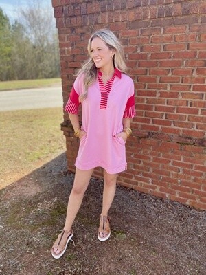 MEANT FOR ME DRESS - PINK