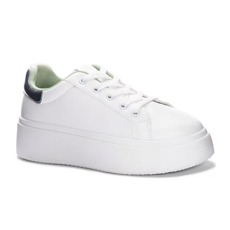 RECORD SMOOTH SNEAKER - WHITE