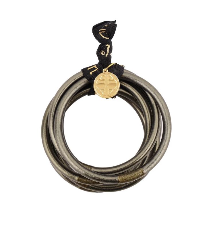 BUDHA GIRL ALL WEATHER BANGLES - FLINT