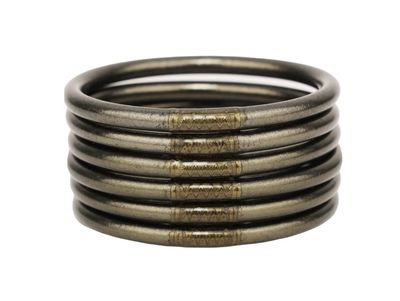 BUDHA GIRL ALL WEATHER BANGLES - FLINT