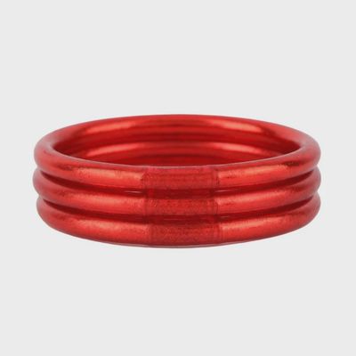 BUDHA GIRL ALL WEATHER BANGLES - CRIMSON