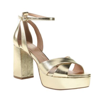 TAMMY METALLIC HEEL - GOLD