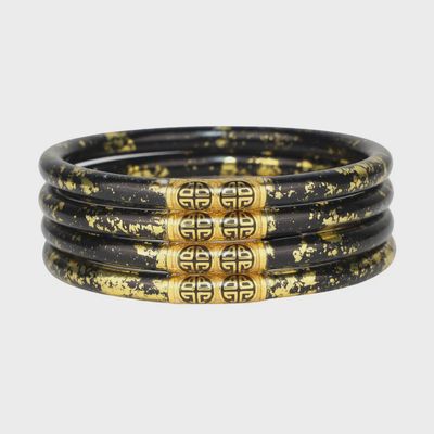 BUDHA GIRL ALL WEATHER BANGLES - KOI NOIR
