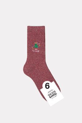 ANGORA WOOL SOCKS - TREE