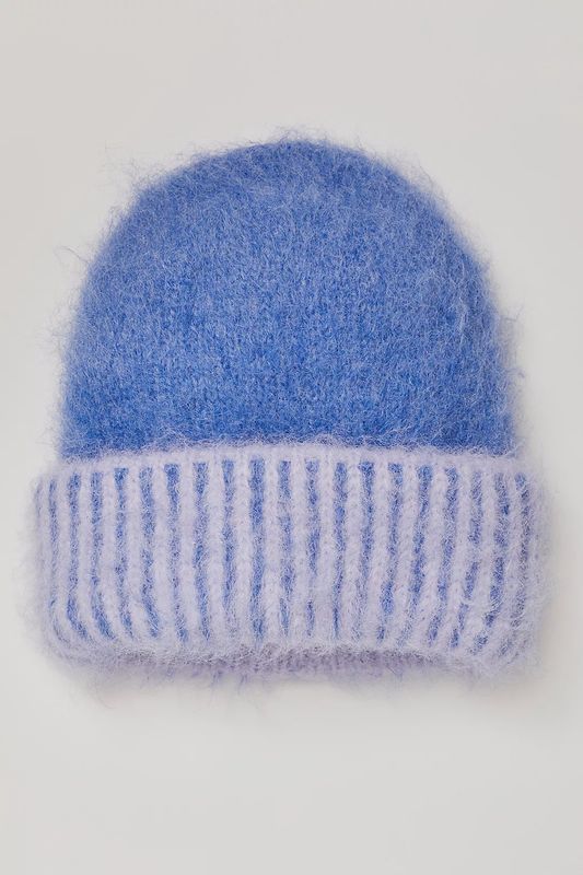 FOREVER FUZZY - BEANIE - PERIWINKLE