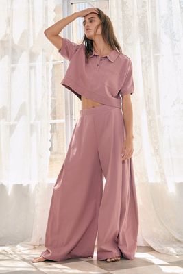 KRISTEN PANTS - MAUVE