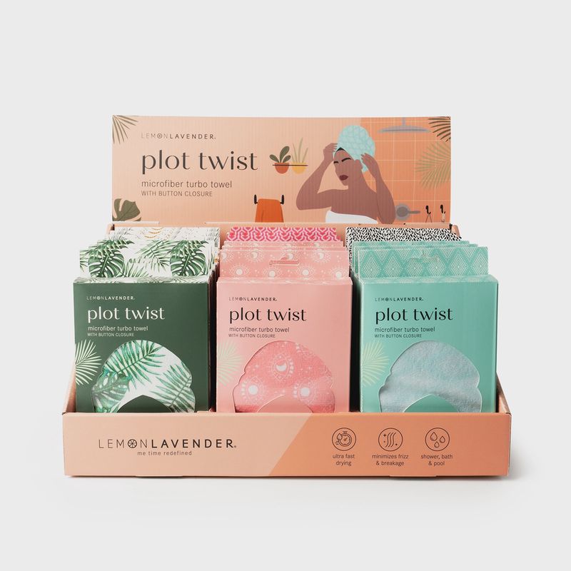 &quot;PLOT TWIST&quot; TURBO TOWEL - VARIOUS COLORS