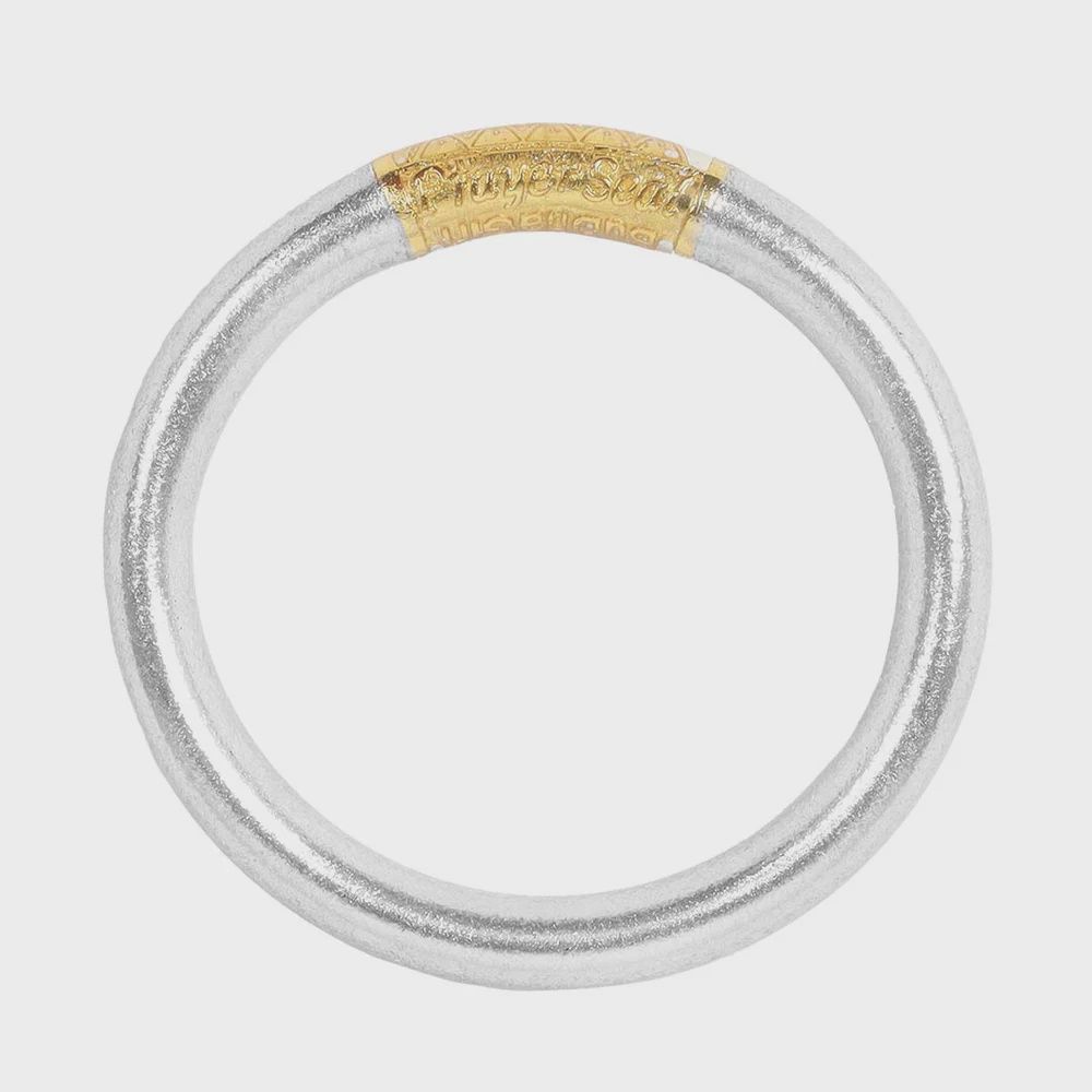 BUDHA GIRL TZUBBIE ALL WEATHER BANGLE - SILVER