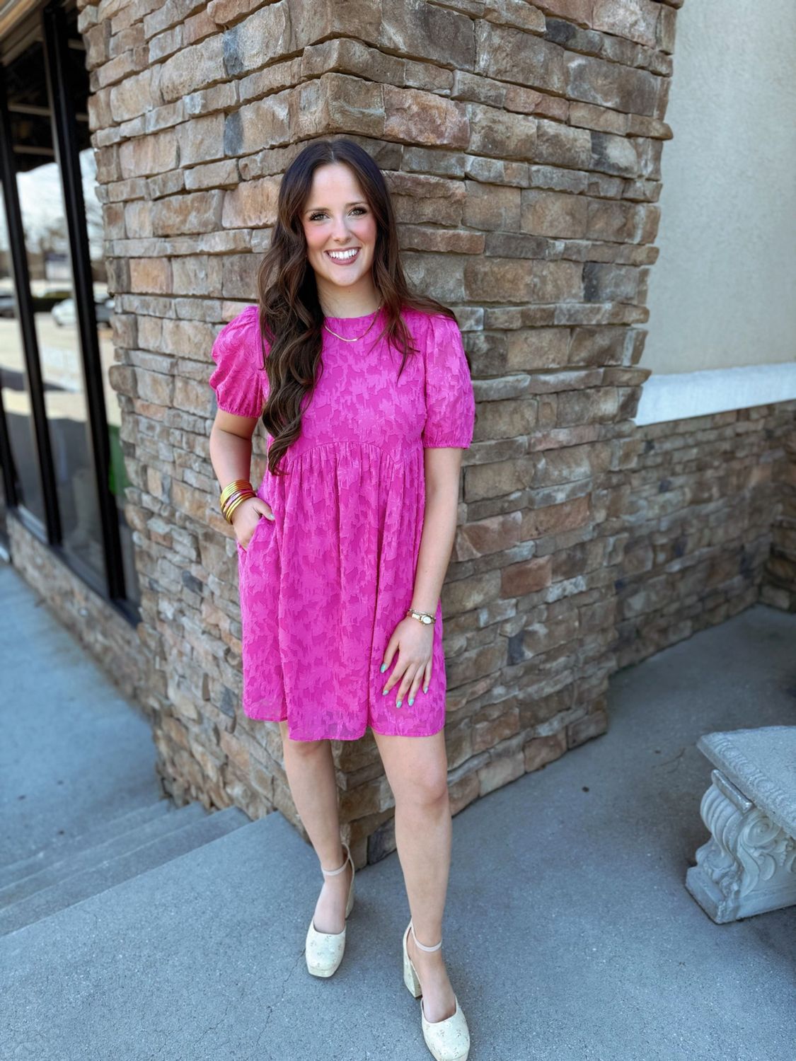 EMI DRESS - FUCHSIA