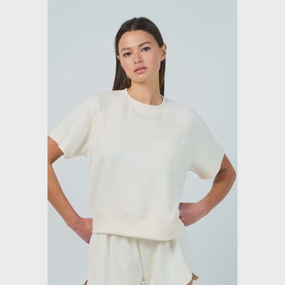 TIANA ERRAND TOP - IVORY