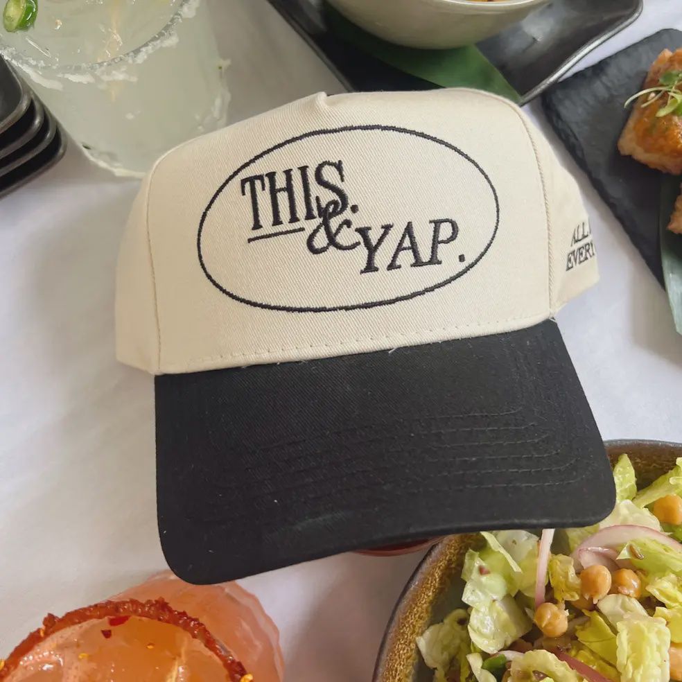 THIS &amp; YAP VINTAGE TRUCKER HAT