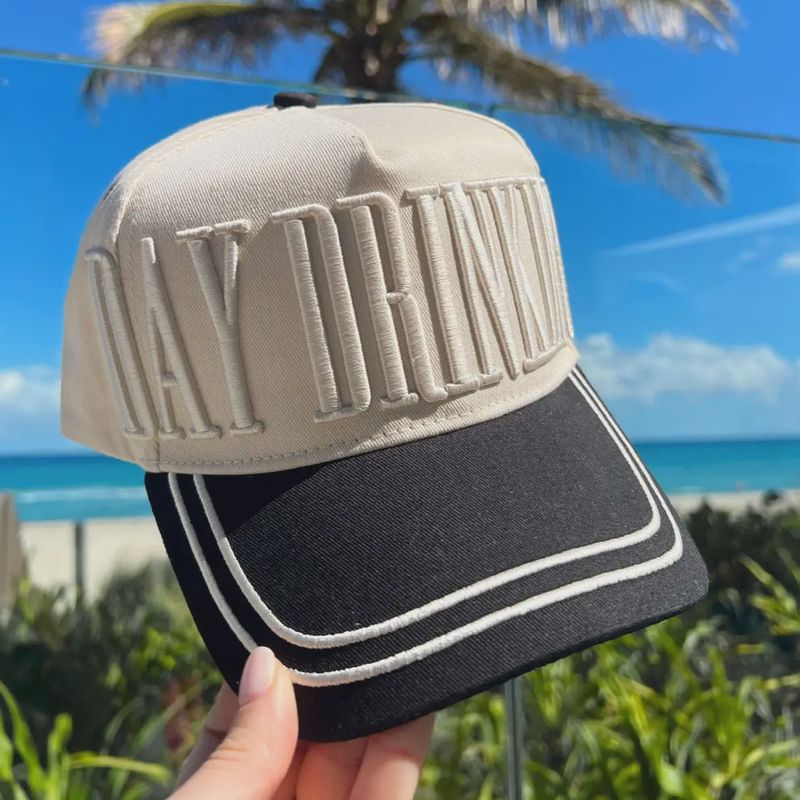 DAY DRINKING VINTAGE TRUCKER HAT