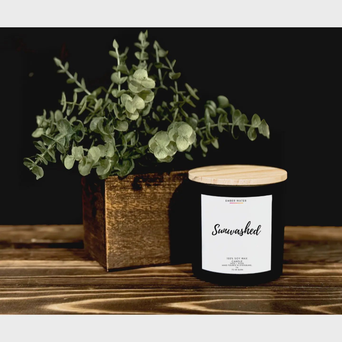 EMBER WATER CANDLE - SUNWASHED