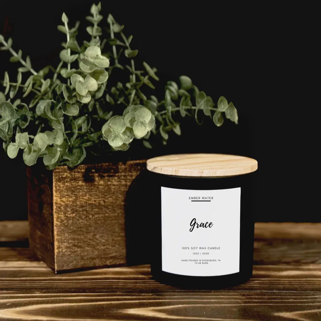 EMBER WATER CANDLE - GRACE