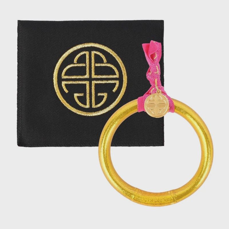 BUDHA GIRL TZUBBIE ALL WEATHER BANGLE - GOLD