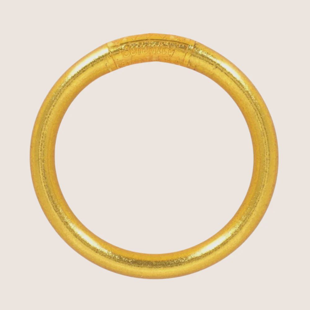 BUDHA GIRL TZUBBIE ALL WEATHER BANGLE - GOLD