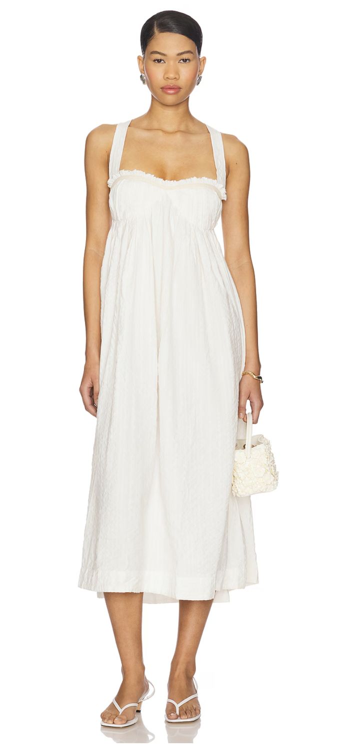 POPPY MIDI - COCONUT MILK