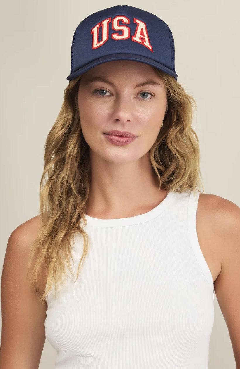 USA HAT - YACHT BLUE