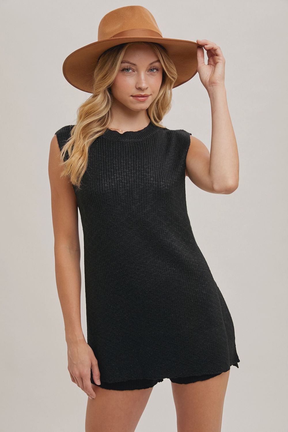 MANDY SWEATER SET - BLACK