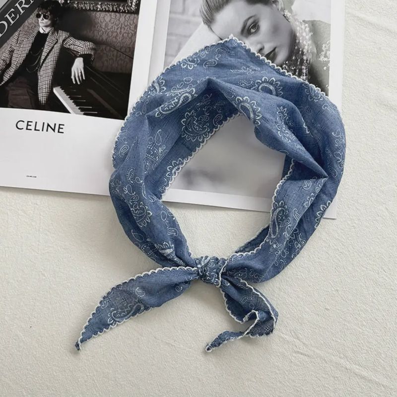 PAISLEY GAUZE SCARVES