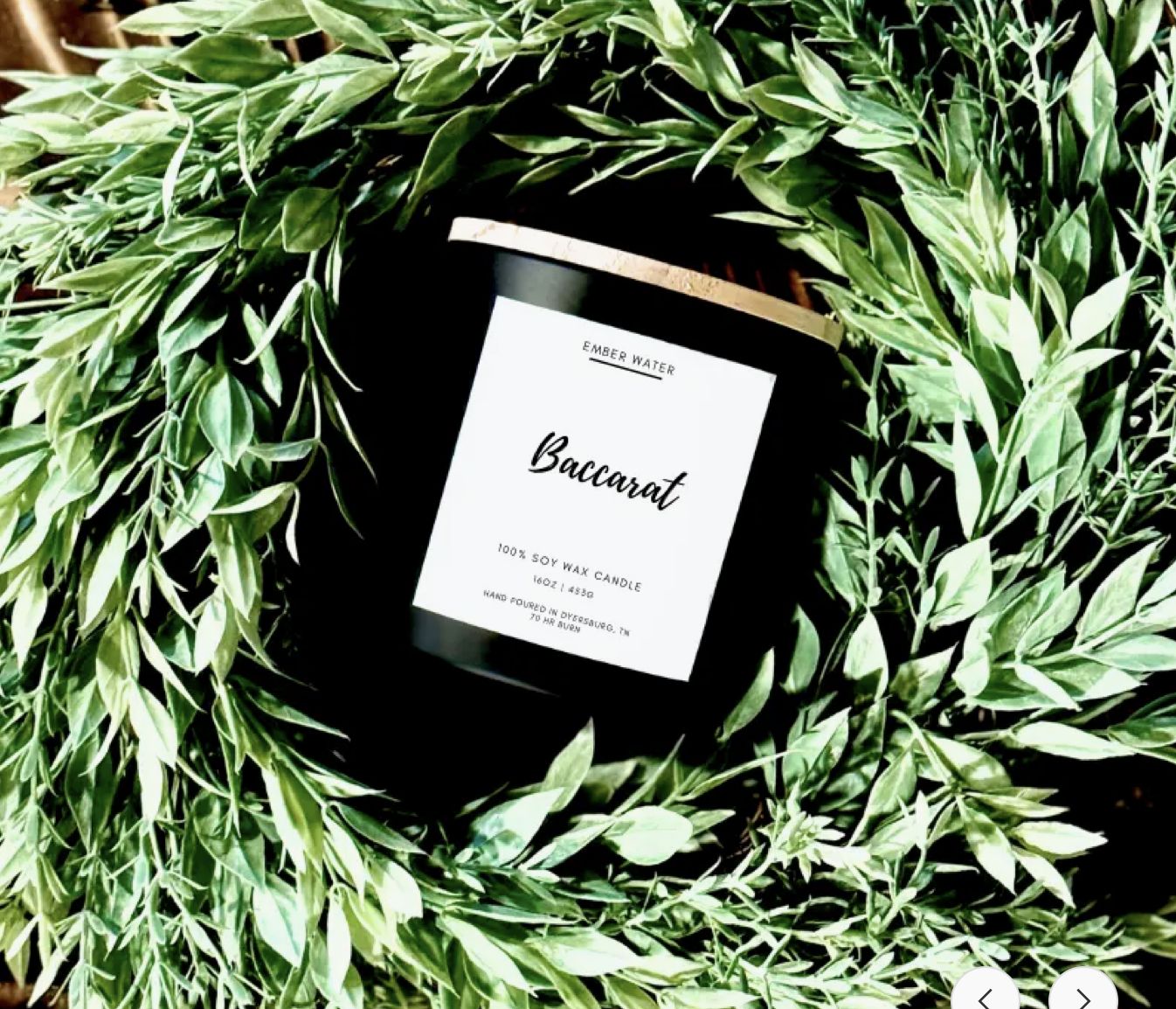 EMBER WATER CANDLE - BACCARAT