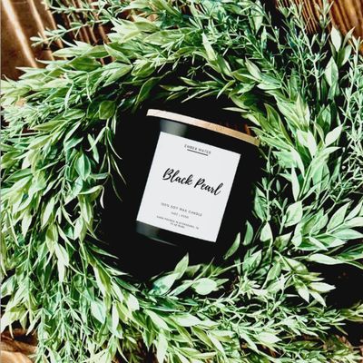 EMBER WATER CANDLE - BLACK PEARL