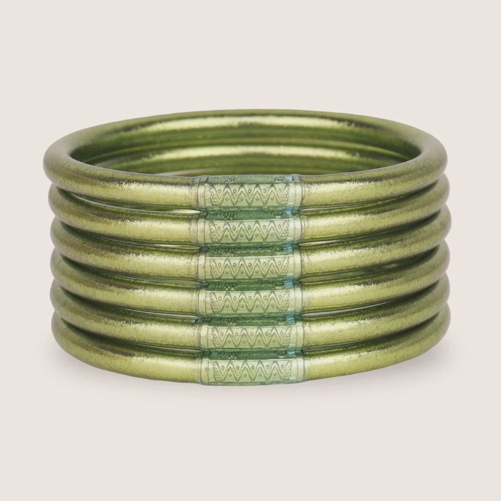 BUDHA GIRL ALL WEATHER BANGLES - LIMON