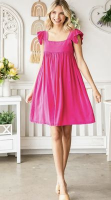 ZARA DRESS - FUSCHIA