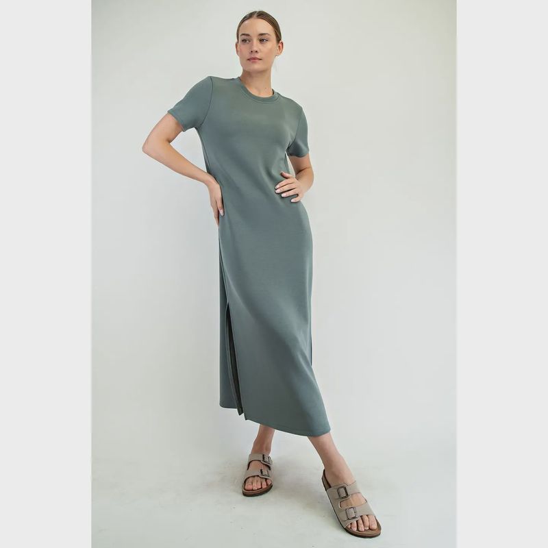 LILLIE DRESS - SAGE