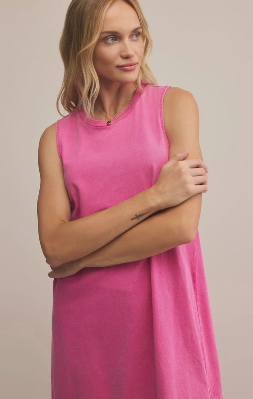 SLOANE MINI DRESS - ISLAND PINK