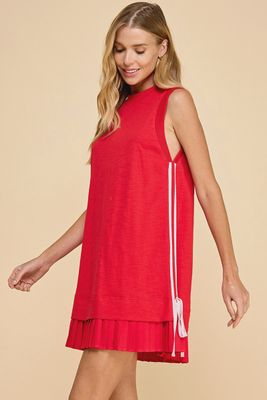LIZ SORORITY DRESS - RED