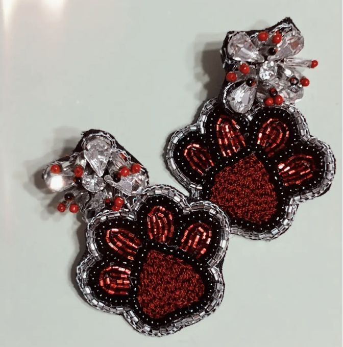 ATTACK DAWG PAY EARRINGS