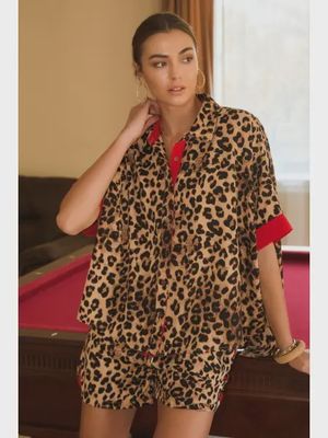 FEELIN&#39; WILD TOP - LEOPARD