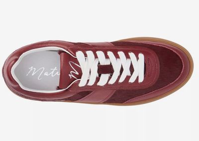 QUINCY SNEAKER - RED