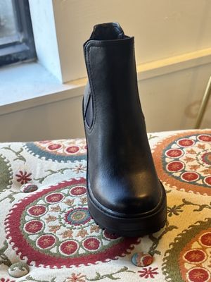 STAGE PLATFORM BOOTIE - BLACK