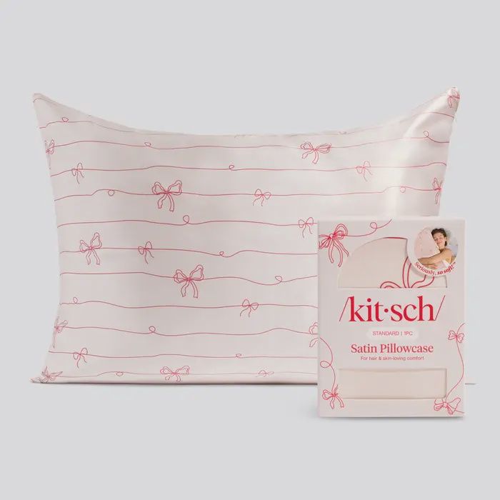Holiday Satin Pillowcase