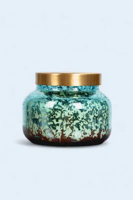 8 oz Aqua Opaline Signature Candle, Volcano