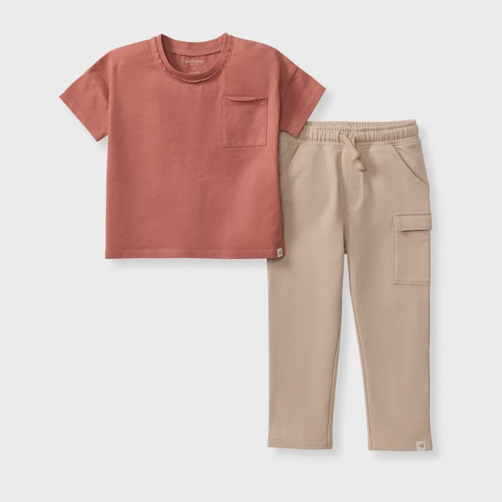 Drop Shoulder Infant Boy Tee Set