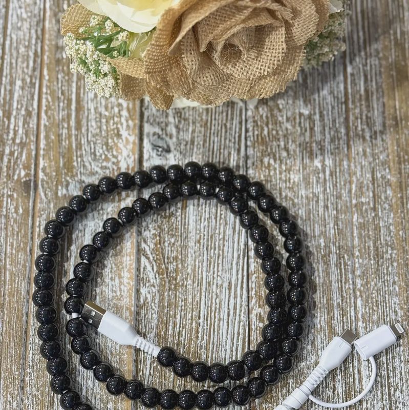 Beaded Phone Charger