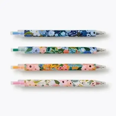 Garden Party Gel Pen Set of 4
